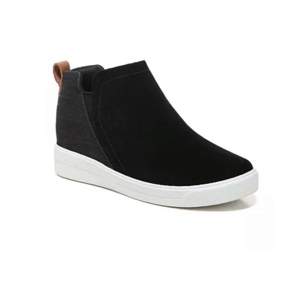 Ryka Women's Vera Wedge Casual Sneakers US Size 7.5 M Black Knit GUC